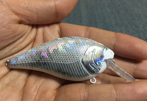 Shelt's Fishing Holographic 2.5 Square Bill with Rattles
